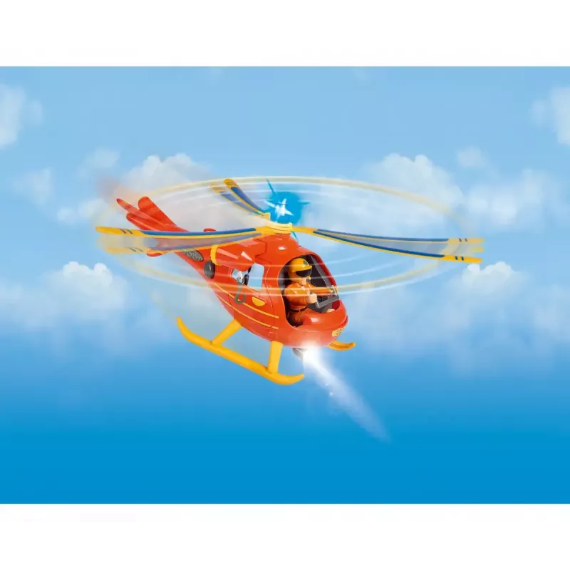 Helicóptero Simba Toys 109252510 Fireman Sam laranja 3+