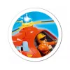 Helicóptero Simba Toys 109252510 Fireman Sam laranja 3+