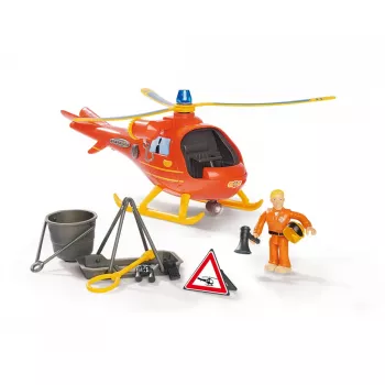 Helicóptero Simba Toys 109252510 Fireman Sam laranja 3+