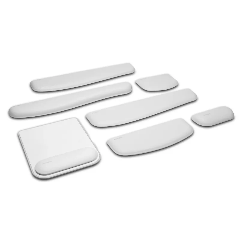 Kensington ErgoSoft K50432EU apoio de pulso para rato padrão, pele sintética, gel, cinzento