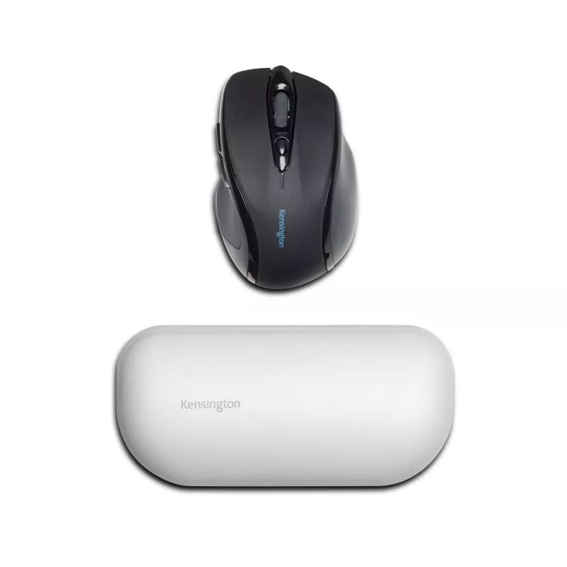 Kensington ErgoSoft K50432EU apoio de pulso para rato padrão, pele sintética, gel, cinzento