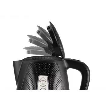 Unold 18555 chaleira elétrica 1,7 l 1850 W Preto