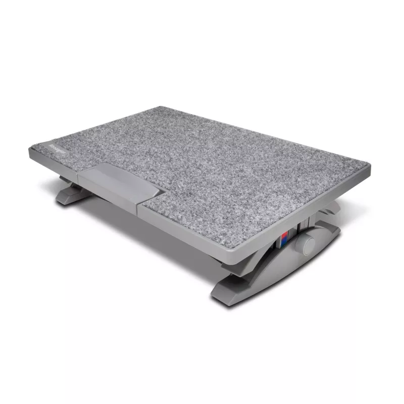 Kensington SmartFit SoleMate Pro Elite K50345EU apoio de pés ergonómico, altura regulável 9–12 cm, inclinação 0–18°, cinzento