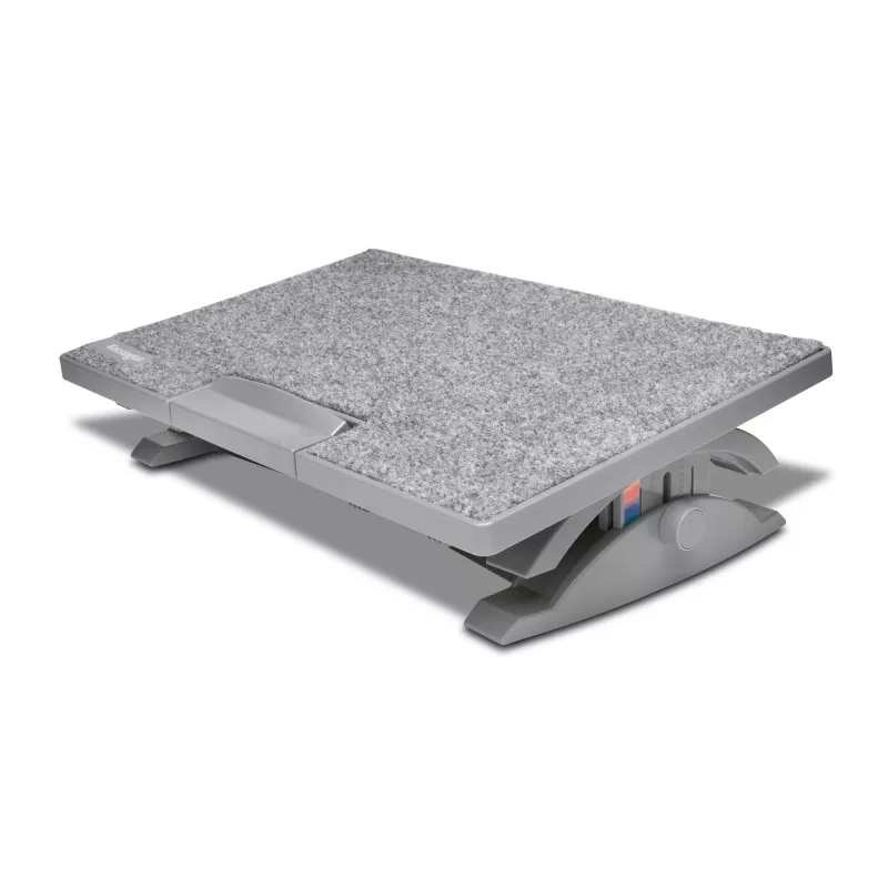 Kensington SmartFit SoleMate Pro Elite K50345EU apoio de pés ergonómico, altura regulável 9–12 cm, inclinação 0–18°, cinzento