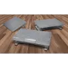 Kensington SmartFit SoleMate Pro Elite K50345EU apoio de pés ergonómico, altura regulável 9–12 cm, inclinação 0–18°, cinzento