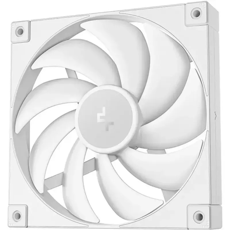 Ventoinha de caixa DeepCool FD14 WH 140 mm, 140 x 140 x 25 mm, branca, 3-Pin