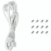 Ventoinha para caixa DeepCool FD14 White 140mm 3in1 — 140 mm, branco, conector 3-em-1