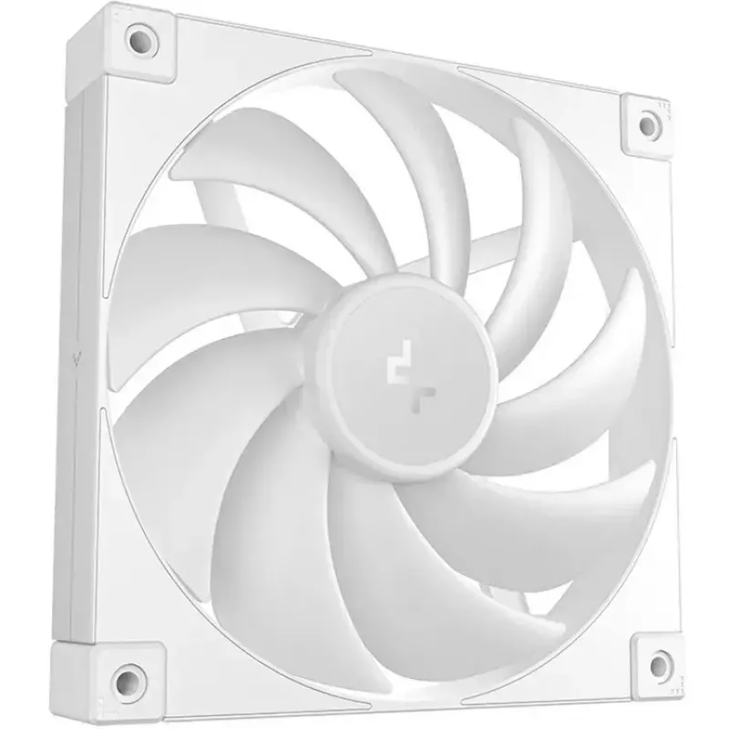 Ventoinha para caixa DeepCool FD14 White 140mm 3in1 — 140 mm, branco, conector 3-em-1
