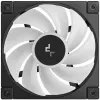 Ventoinha de caixa DeepCool FD12 ARGB 120mm preta 120x120x25