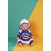 BABY born fato de treino azul-marinho 43cm conjunto de roupa para boneca