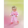 BABY born fato de treino rosa 43 cm conjunto de roupa para boneca