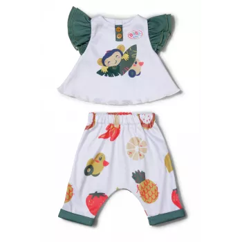 BABY born Conjunto de roupa Macaco 43cm para boneca