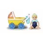 BABY born Splish Splash carrinho de bebé com boneca Emma multicolor