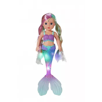 Boneca zapf creation BABY born sereia modelo 837368 – boneca bebé lavável com cauda de sereia