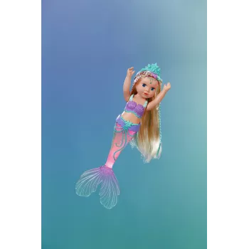 Boneca zapf creation BABY born sereia modelo 837368 – boneca bebé lavável com cauda de sereia