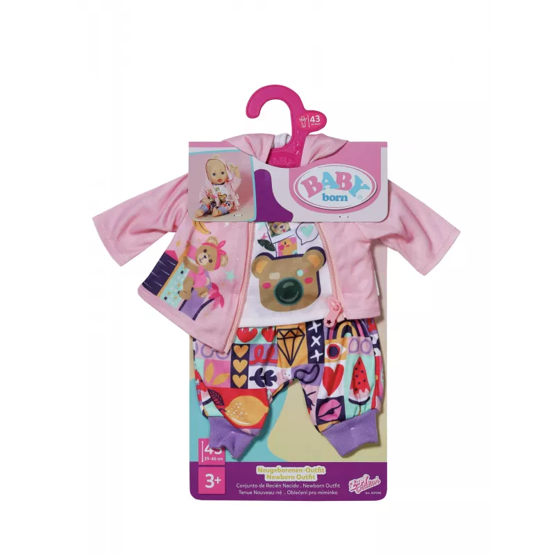 BABY born Newborn Conjunto de roupa 43cm para boneca