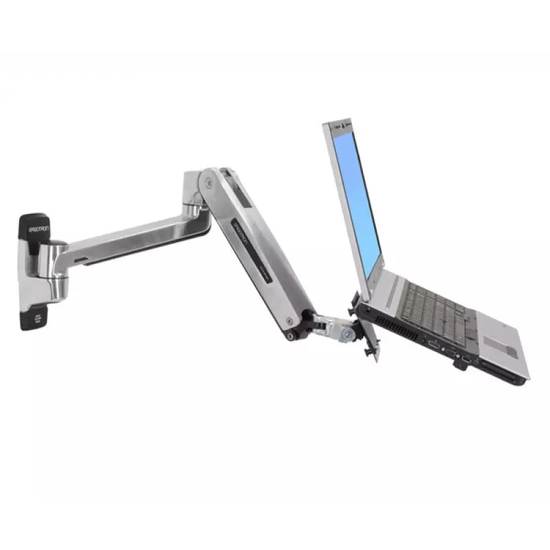 Suporte de parede ERGOTRON Lx Sit-stand para braço LCD (alumínio polido)
