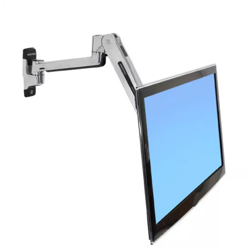 Suporte de parede ERGOTRON Lx Sit-stand para braço LCD (alumínio polido)