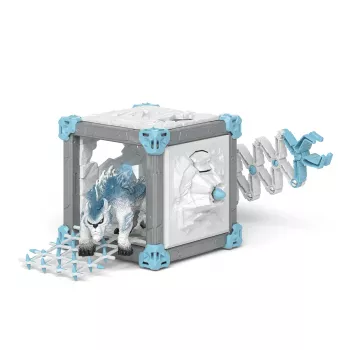 schleich ELDRADOR CREATURES BattleCave Snow Slasher, ação/aventura, monstros e dragões, mundo de gelo, BattleCave, 7 ano(s), multicolor