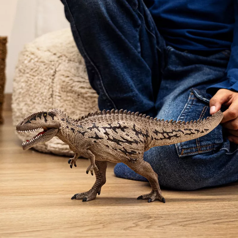 schleich Dinossauro Carcharodontosaurus, 4 ano(s), conquistar a Terra, dinossauros e vulcão, multicolor