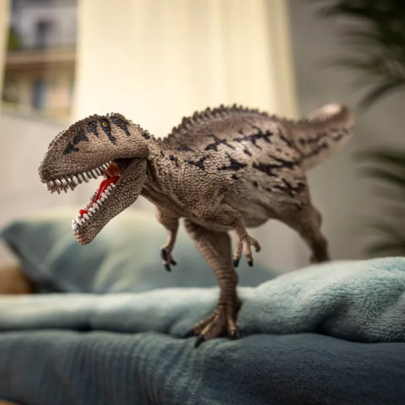 schleich Dinossauro Carcharodontosaurus, 4 ano(s), conquistar a Terra, dinossauros e vulcão, multicolor