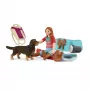 schleich HORSE CLUB Conjunto de brincar Dormida com Hannah, animal, cavalos, conjuntos de bolsa, 5 anos, multicolor