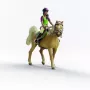 schleich HORSE CLUB Sarah e Mystery, 5 anos, cavalos, multicolor