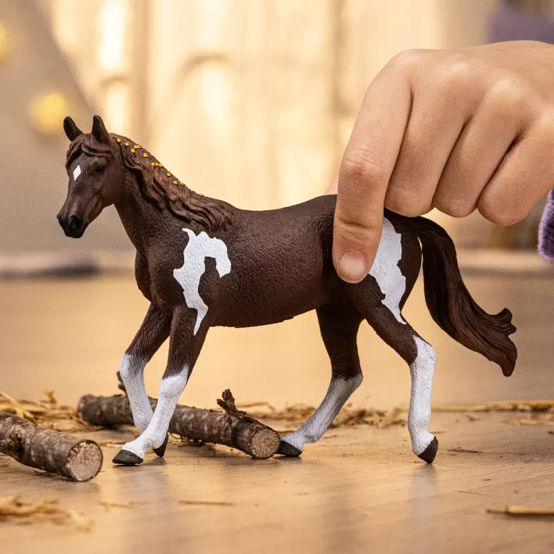 schleich HORSE CLUB Égua Paint Horse, 5 anos, cavalos, multicolor