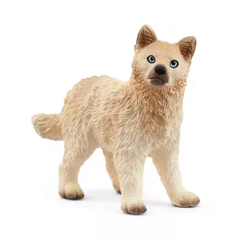schleich WILD LIFE Cria de lobo polar, 3 anos, gelo e oceano, animais selvagens / brinquedo de aventura, multicolor