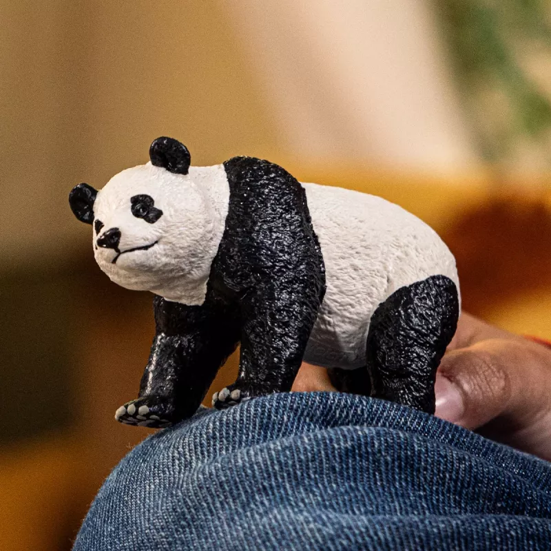 schleich WILD LIFE Panda gigante, 3 anos, selva, animais selvagens / brinquedo de aventura, multicolor