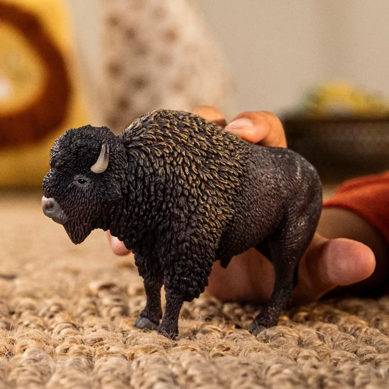 schleich WILD LIFE Bisão, 3 anos, safari, animais selvagens / brinquedo de aventura, multicolor