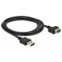 Cabo USB DeLOCK 2m 2xUSB2.0-A