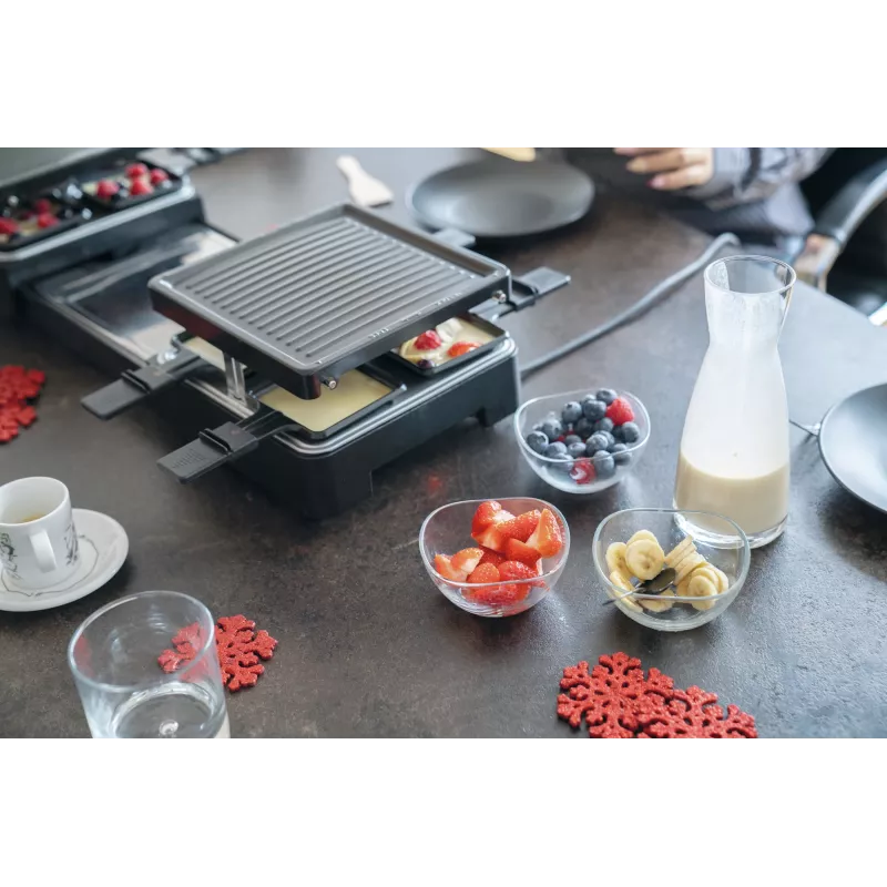 Unold 48755 grelhador raclette 8 pessoas 1300 W preto