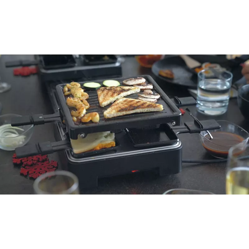 Unold 48755 grelhador raclette 8 pessoas 1300 W preto