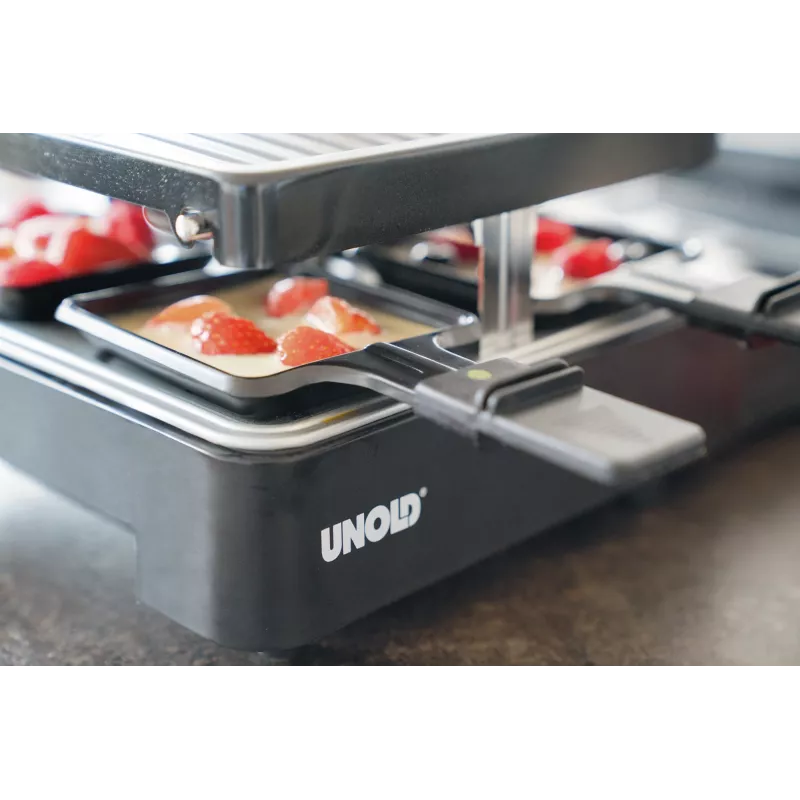 Unold 48755 grelhador raclette 8 pessoas 1300 W preto