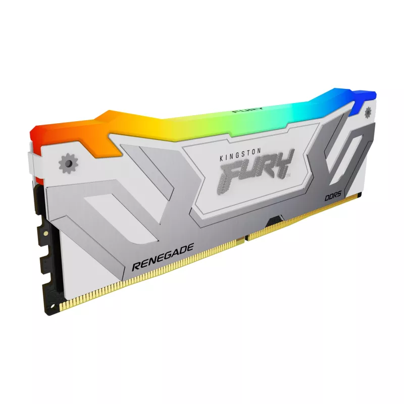 Kingston Technology FURY 24GB 8400MT/s DDR5 CL40 CUDIMM Renegade RGB White XMP
