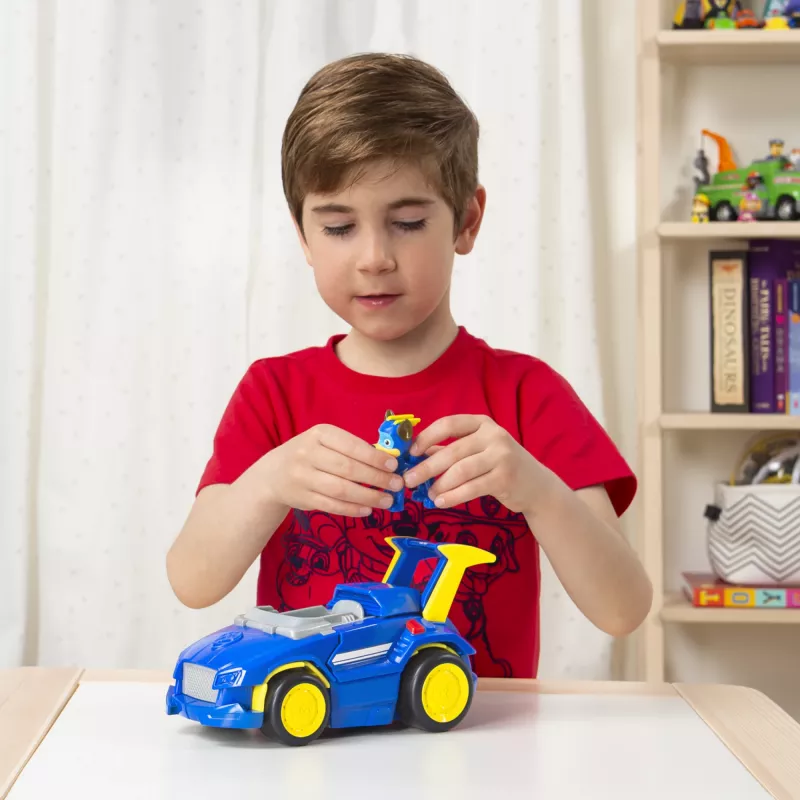 PAW Patrol, Mighty Pups Super PAWs Chase's Powered Up Cruiser Veículo Transformável