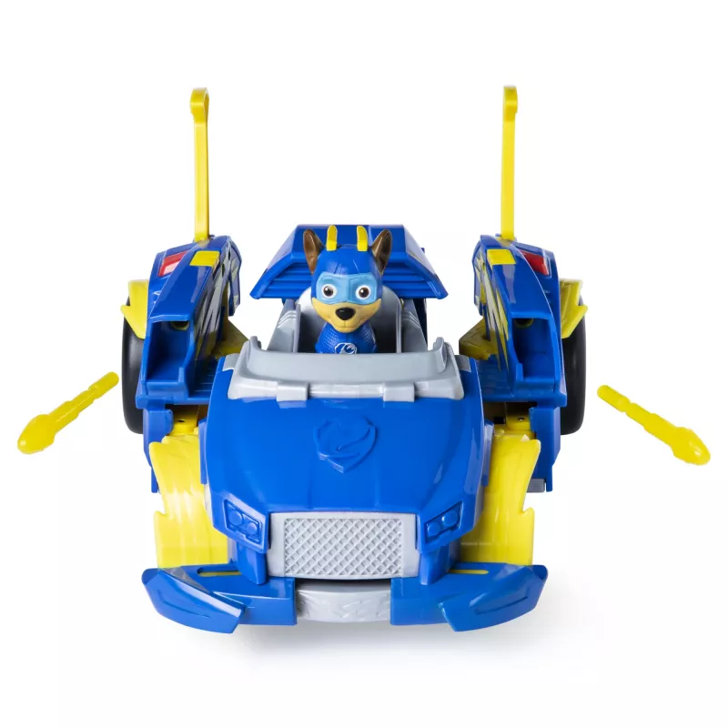 PAW Patrol, Mighty Pups Super PAWs Chase's Powered Up Cruiser Veículo Transformável