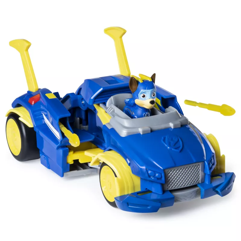 PAW Patrol, Mighty Pups Super PAWs Chase's Powered Up Cruiser Veículo Transformável
