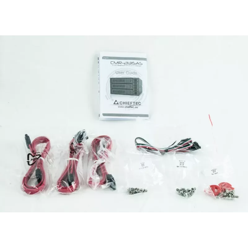 Tampa de baía de unidade Chieftec CMR-3141SAS Preta