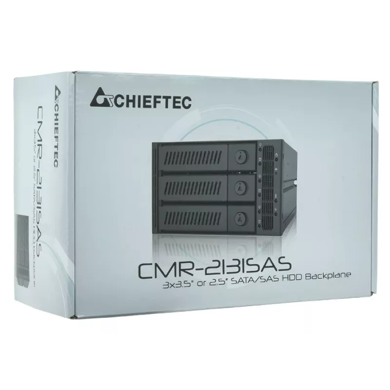 Tampa de baía de unidade Chieftec CMR-3141SAS Preta