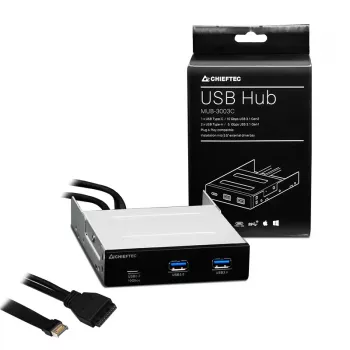 Tampa de gaveta de unidade Chieftec MUB-3003 Preta
