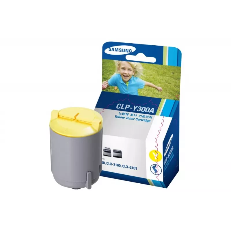 Cartucho de toner Samsung CLP-Y300A 1 unid. Original Amarelo