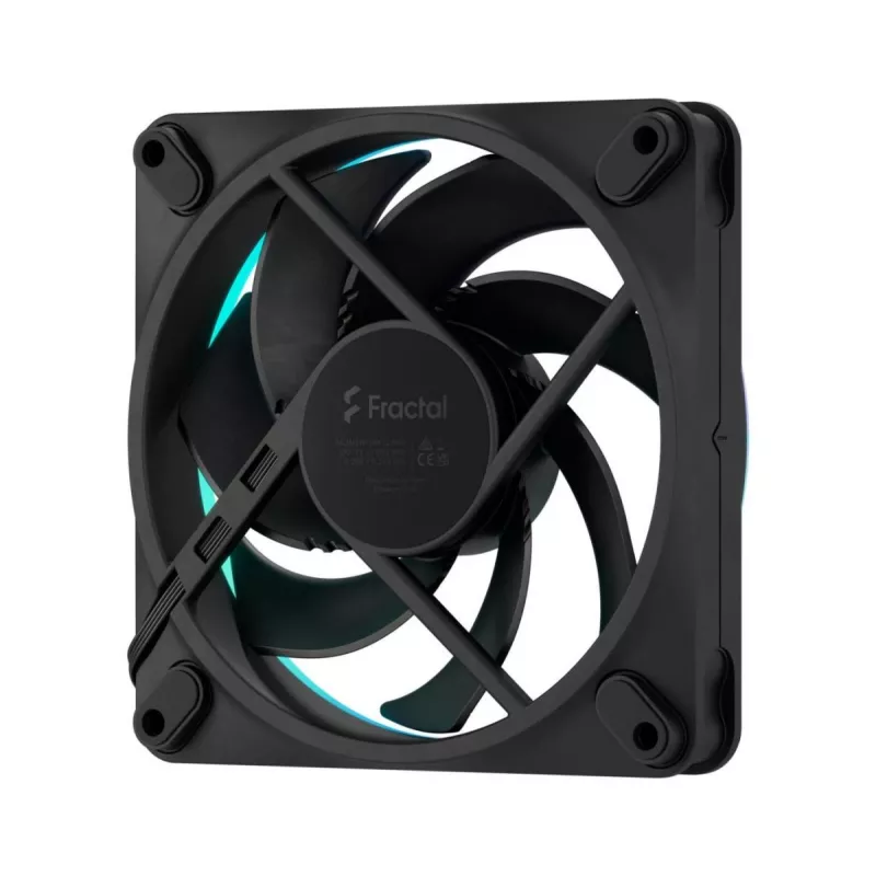 FRACTAL DESIGN ventoinha de arrefecimento Momentum 12 RGB pack de 3 preto
