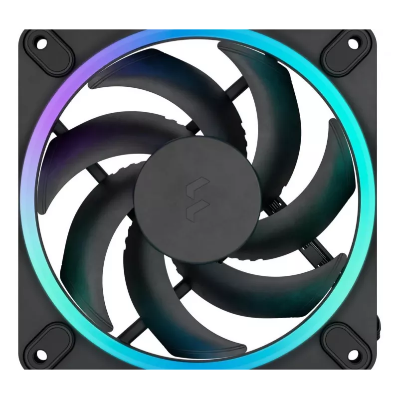FRACTAL DESIGN ventoinha de arrefecimento Momentum 12 RGB pack de 3 preto