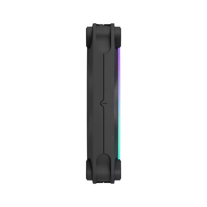 FRACTAL DESIGN ventoinha de arrefecimento Momentum 12 RGB pack de 3 preto