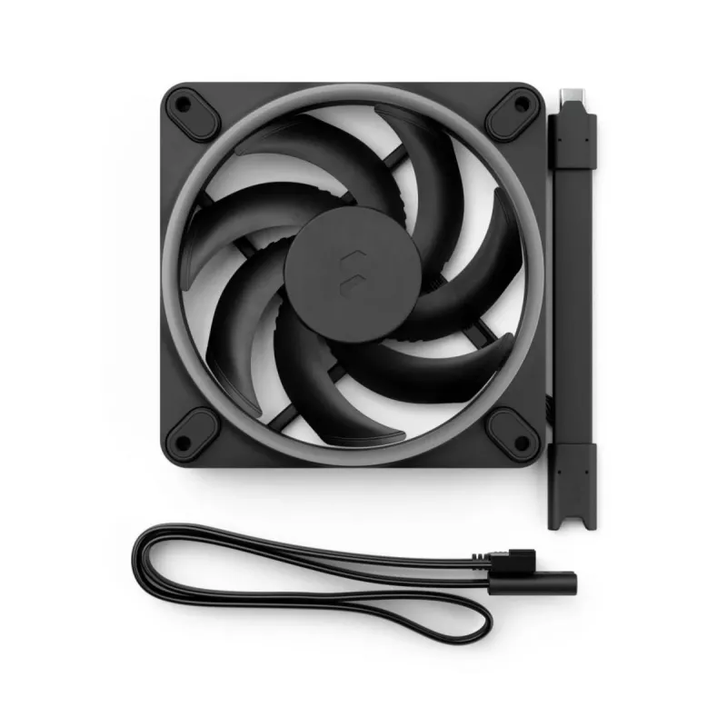 FRACTAL DESIGN ventoinha de arrefecimento Momentum 12 RGB pack de 3 preto