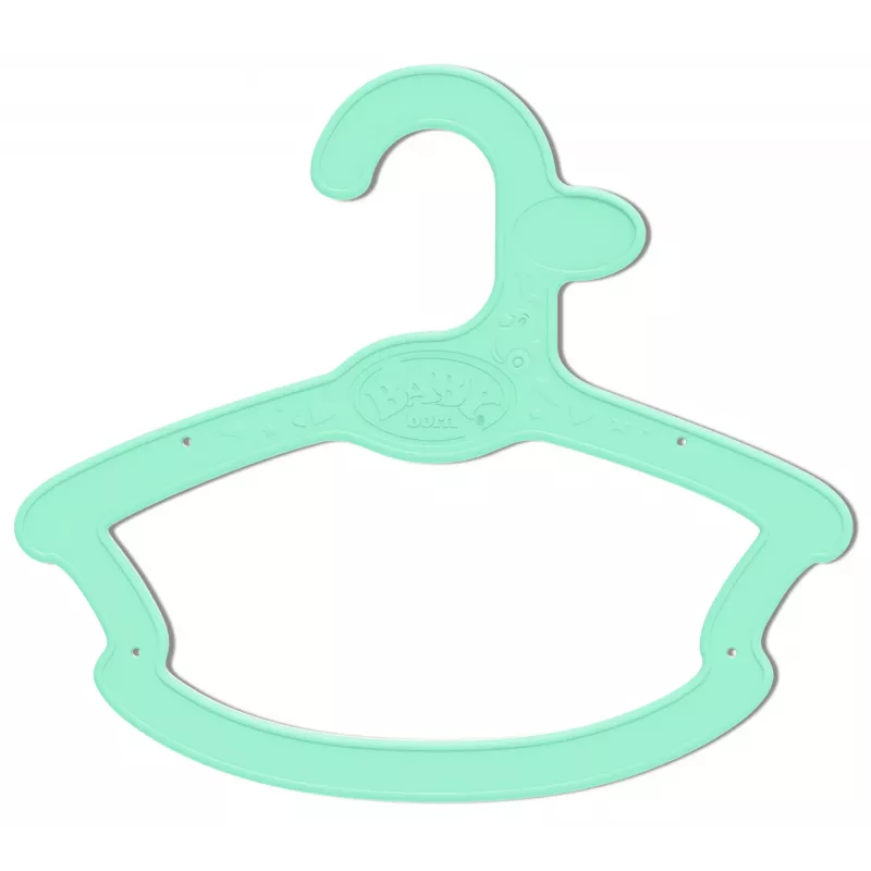 BABY born cabides, pack de 5 cabides para roupa de boneca 43cm