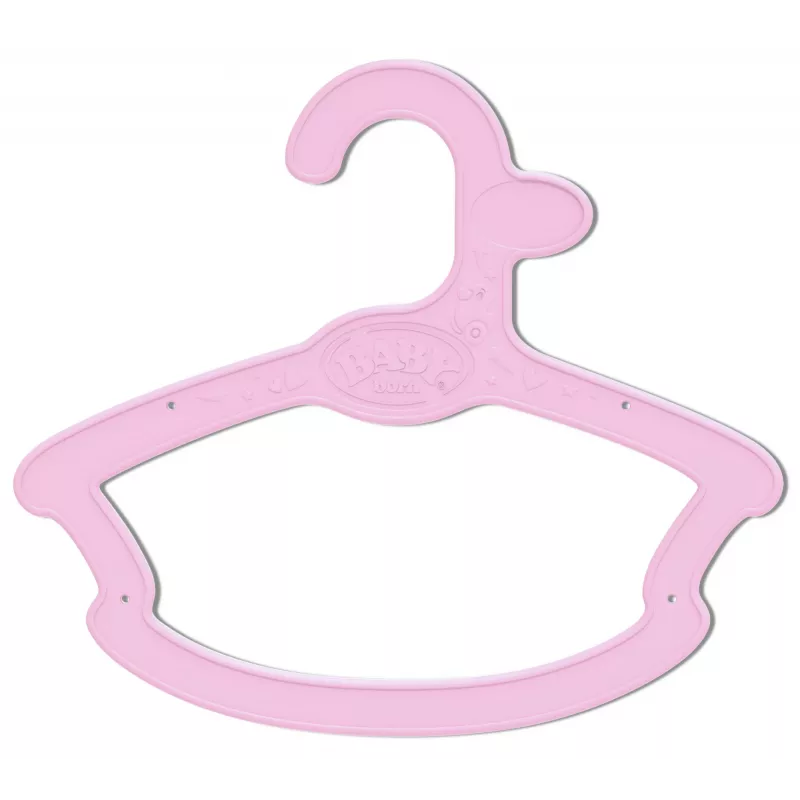 BABY born cabides, pack de 5 cabides para roupa de boneca 43cm