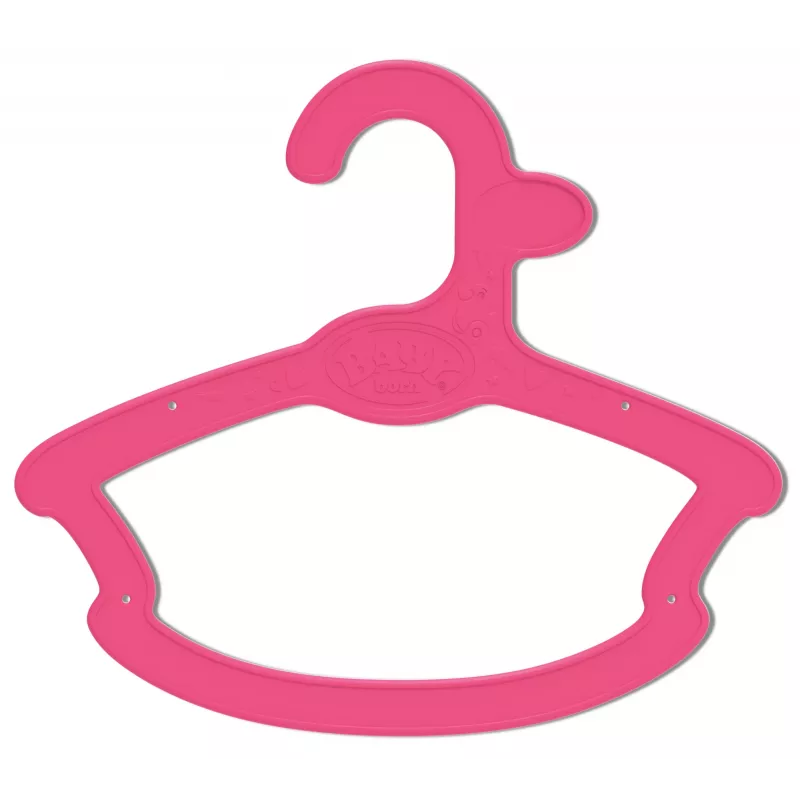 BABY born cabides, pack de 5 cabides para roupa de boneca 43cm